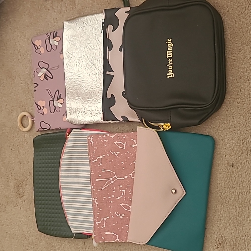 Ipsy makeup bags (bundle)